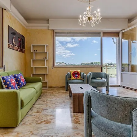 Terrazza Panoramica A Pochi Passi Dal Centro - Affitti Brevi Сієна